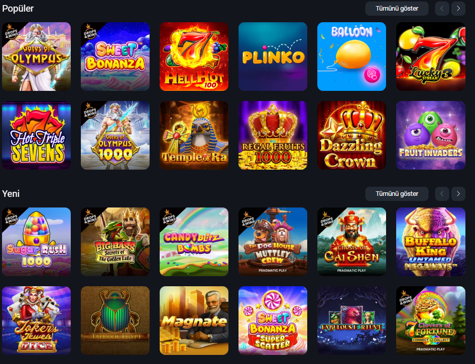 Pinco Run oyun interfeysi